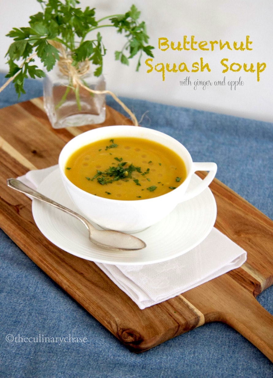 The Squash Butternut make with Soup Chase apples  how Culinary  to soup butternut squash