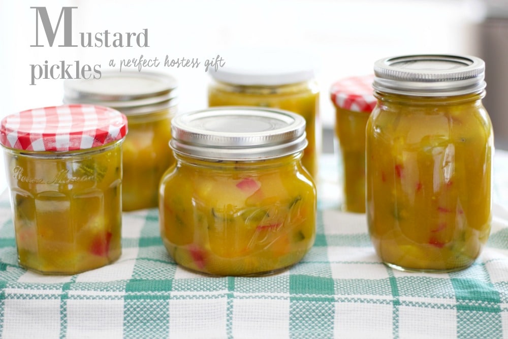 mustard pickles