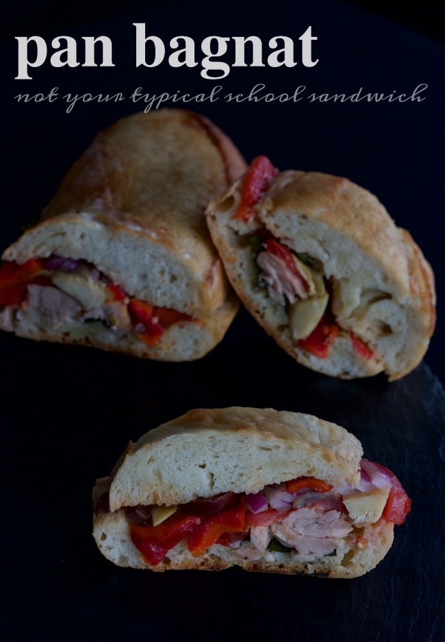 pan bagnat - a french sandwich
