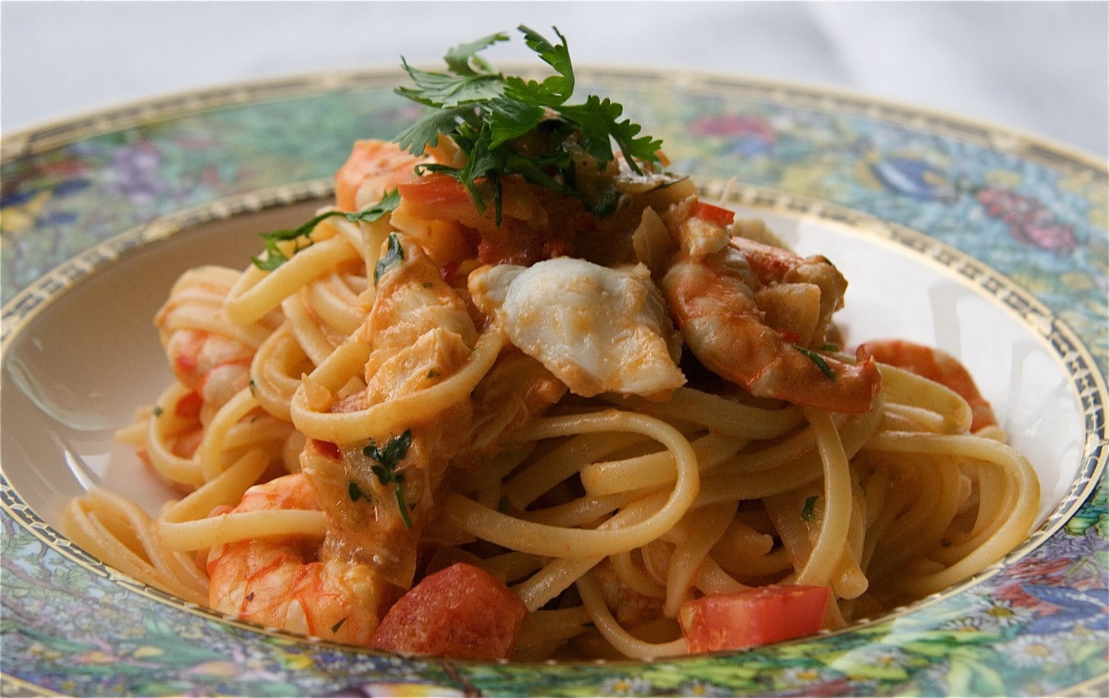 Seafood Linguine - The Culinary Chase