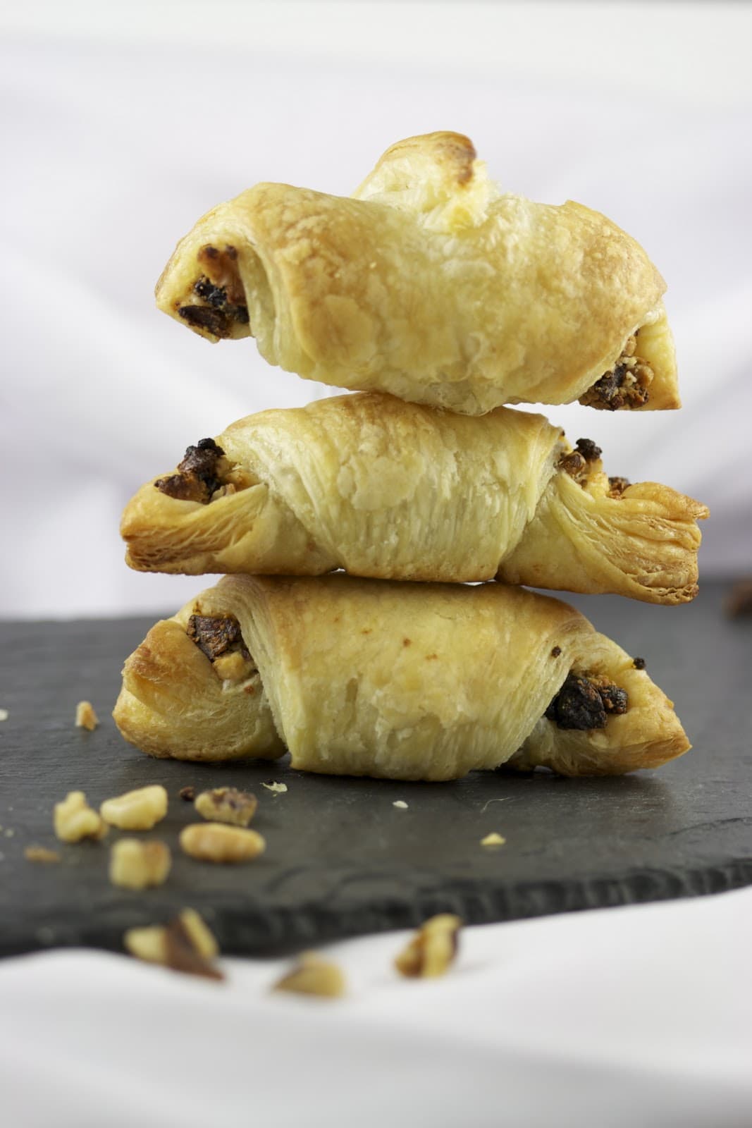 Fig & Goat Cheese Puff Pastry Roll