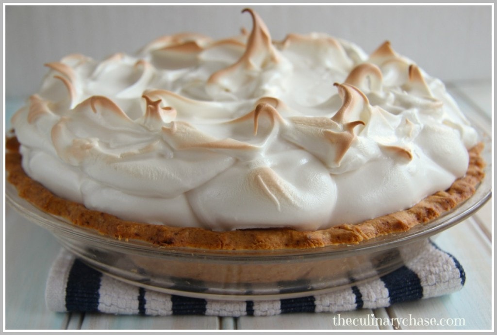 Meyer lemon merignue pie