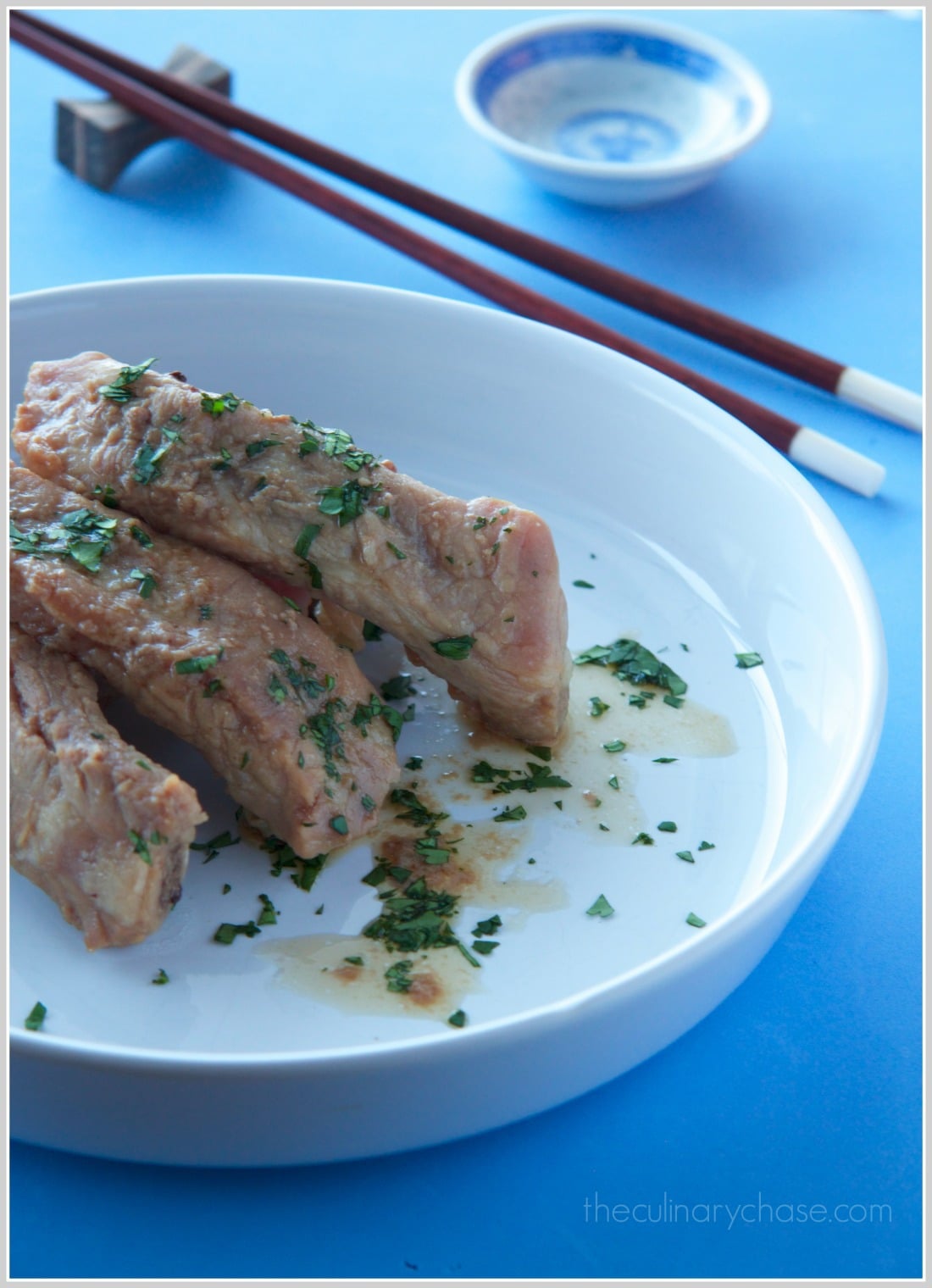steamed pork ribs by The Culinary Chase