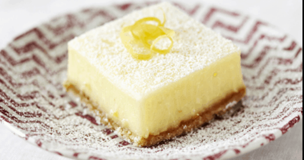 creamy lemon squares