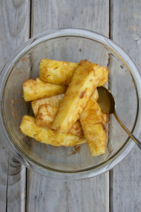 pineapple wedges