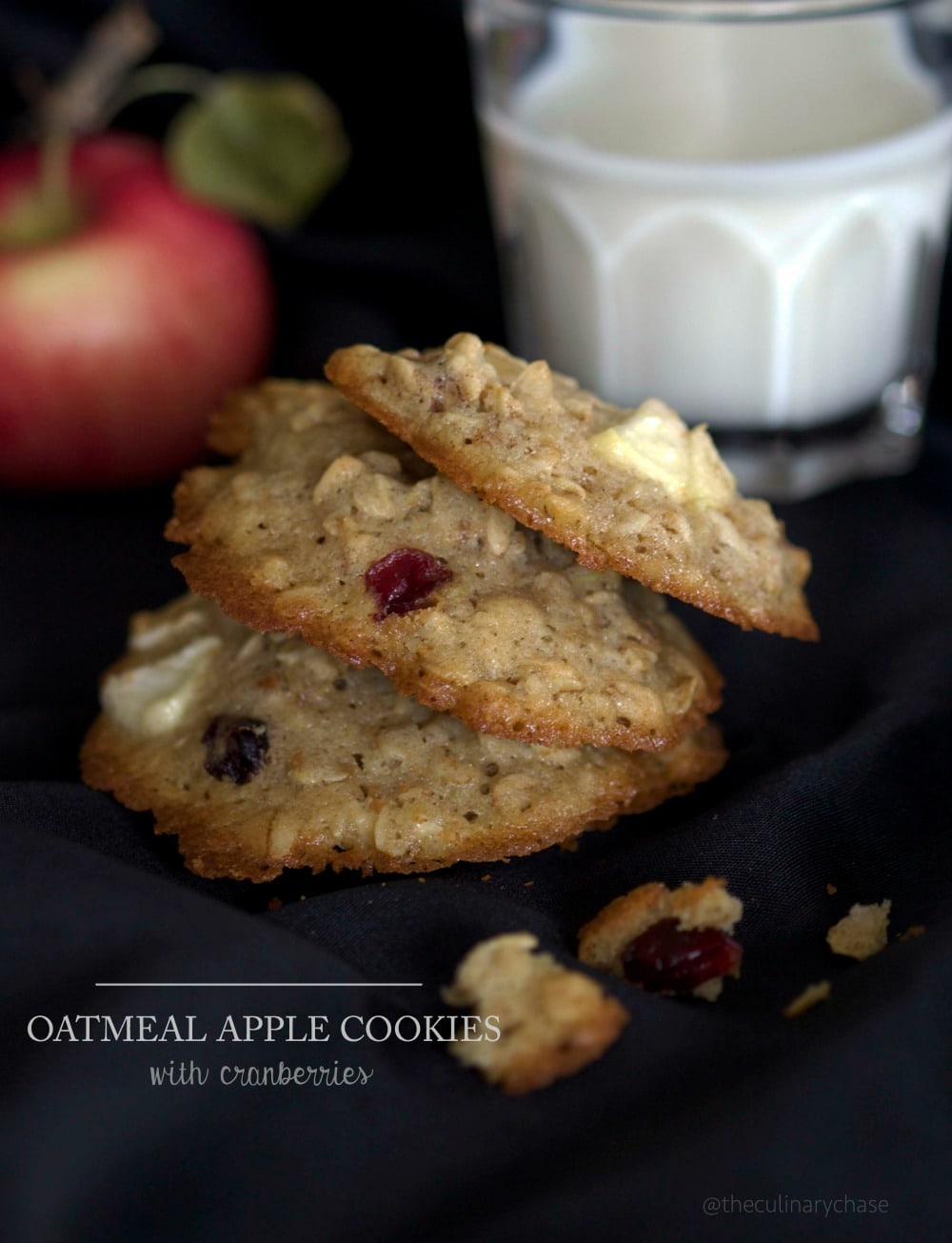oatmeal apple cookies