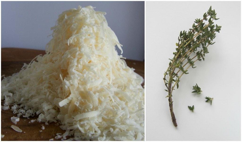 gratedparmesanthymecollage