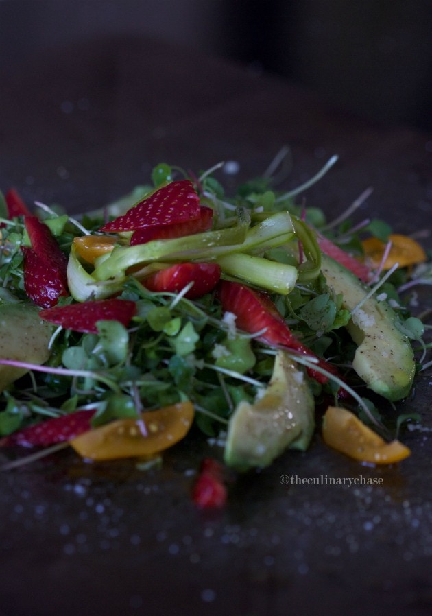 microgreen salad