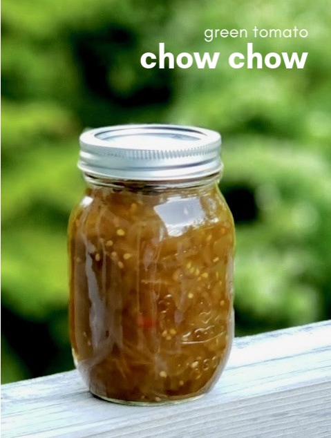 green tomato chow chow