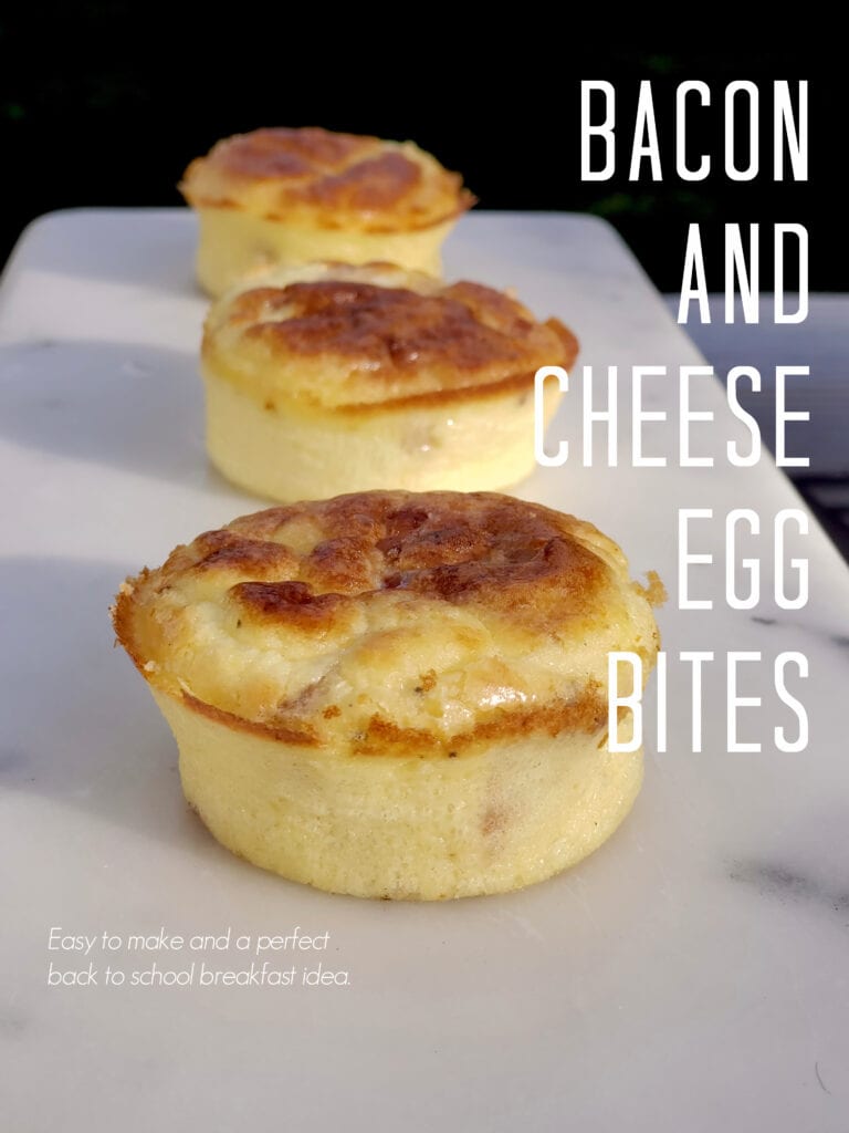 bacon and gruyère egg bites