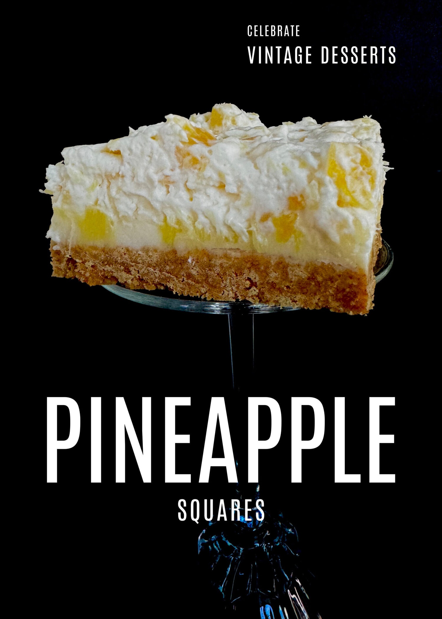 pineapple squares a vintage dessert The Culinary Chase