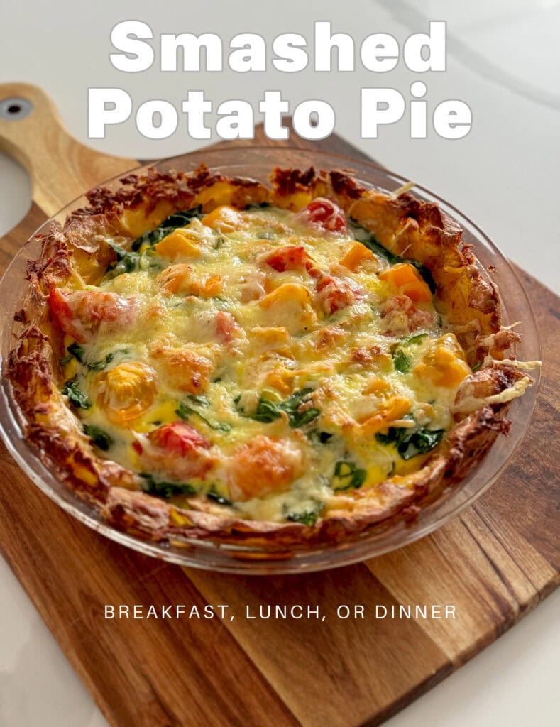 smashed potato pie