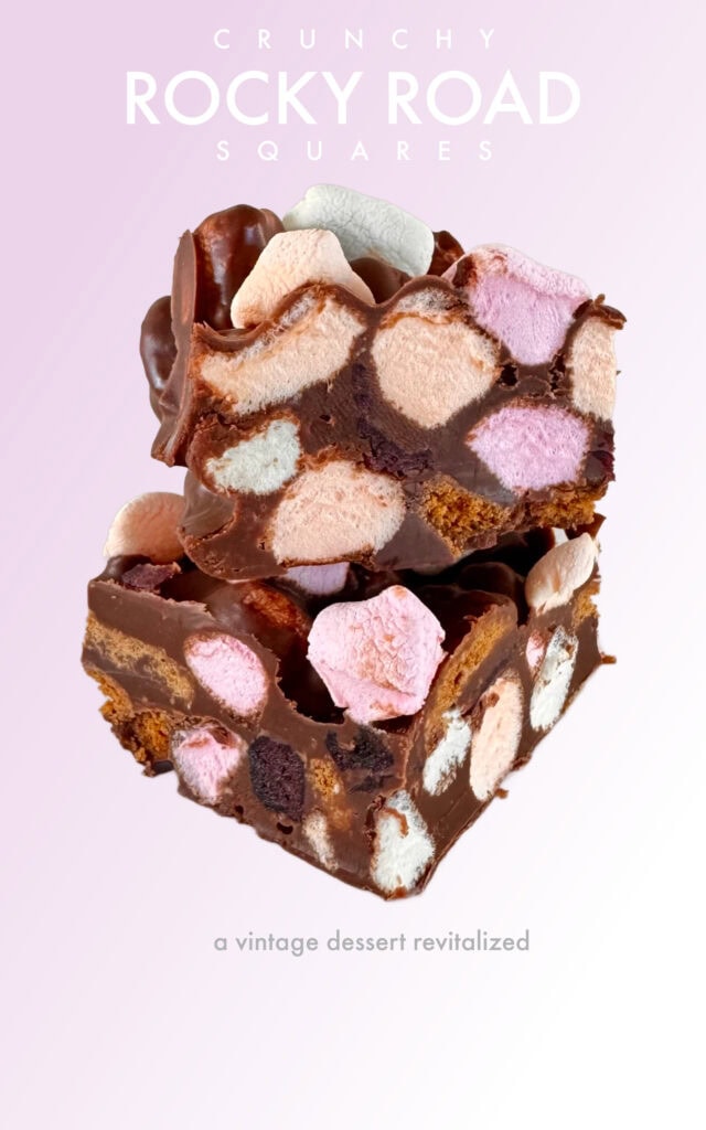 crunchy rocky road squares