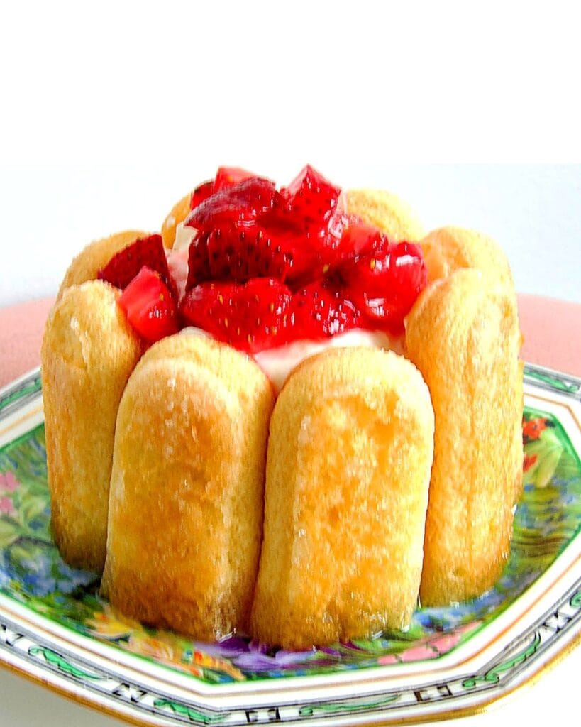 strawberry charlotte