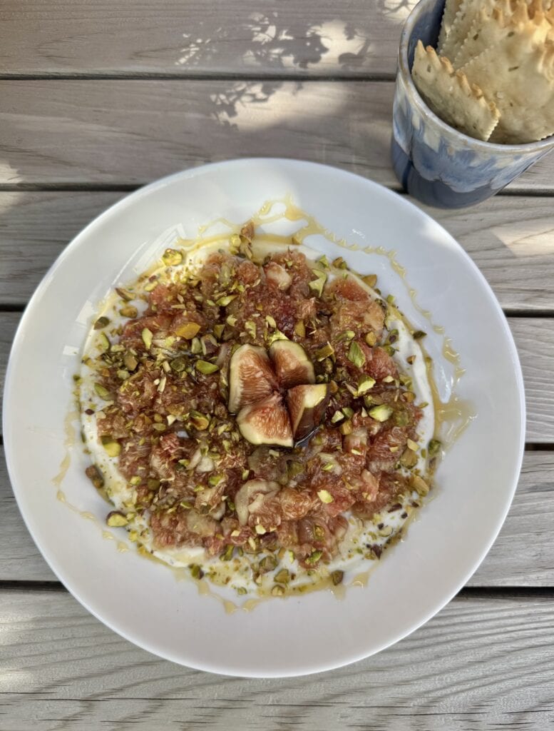 easy fresh figs appetizer