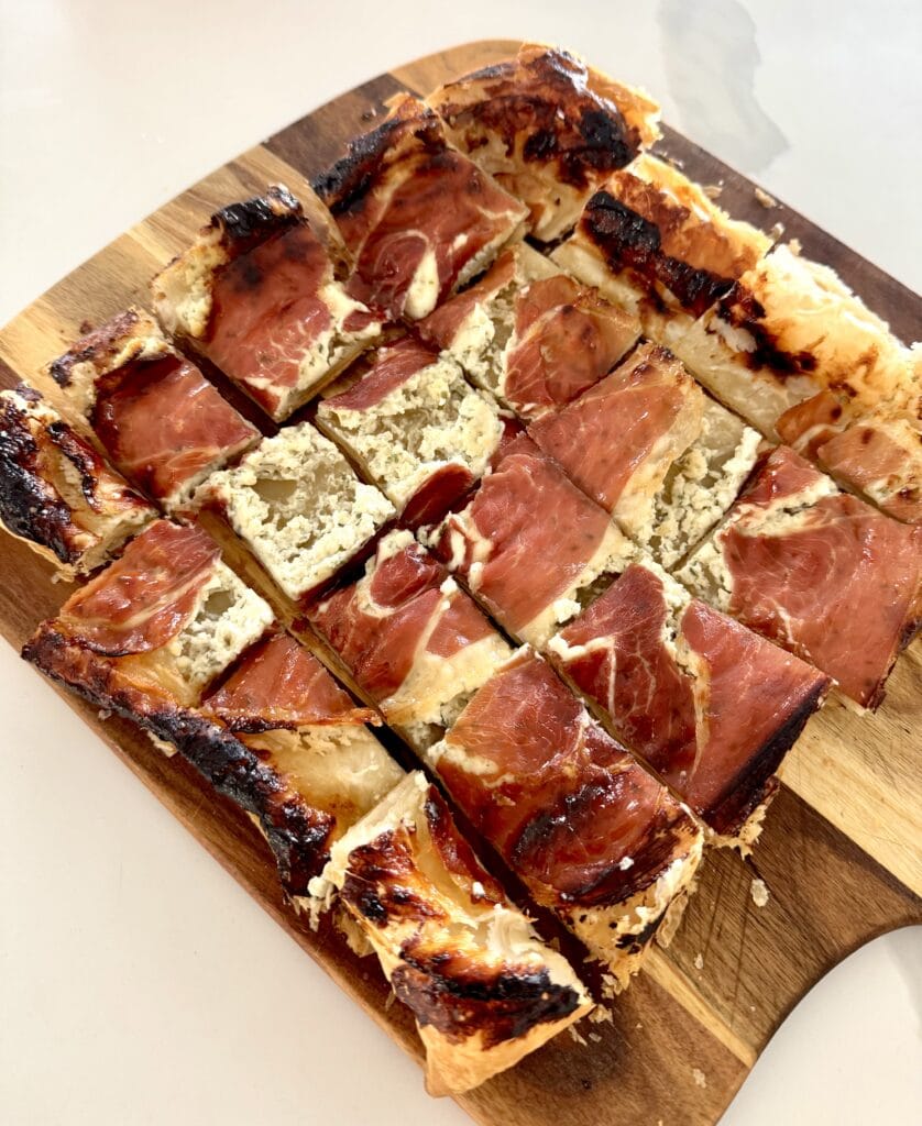 Boursin & Prosciutto Puff Pastry Bites