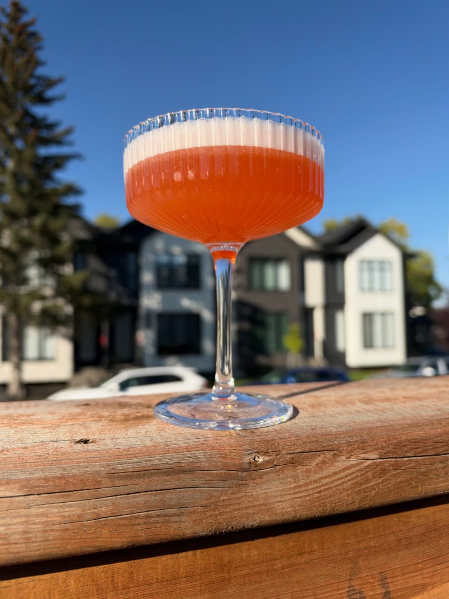 The Cupid's Cup cocktail