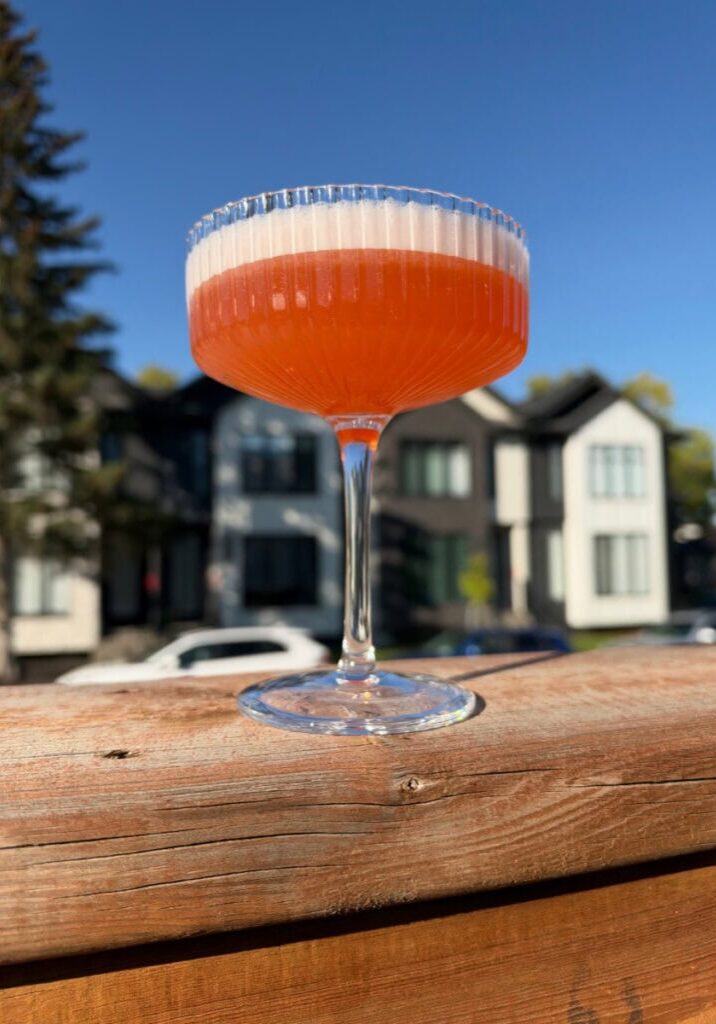 The Cupid's Cup cocktail